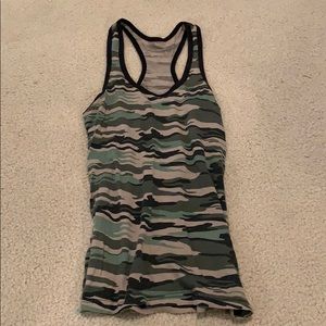 Camo tank top